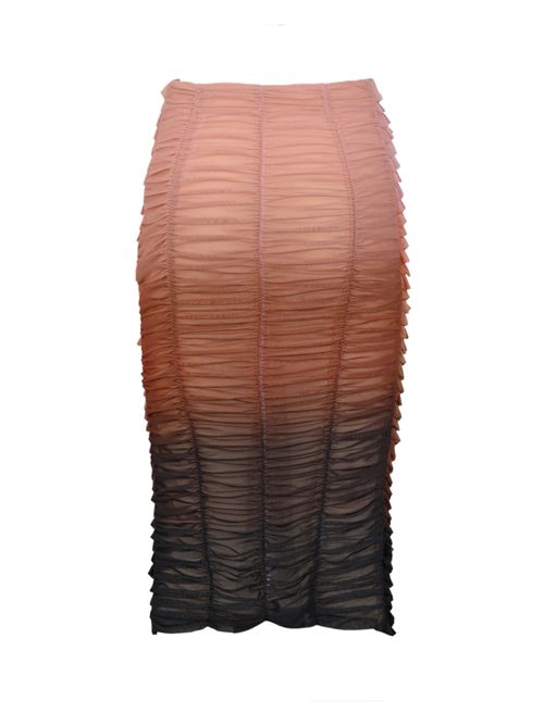 Gonna in tulle dégradé Elisabetta Franchi | GO14662E2FA6